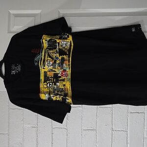 Bleecker & Mercer men's black graphic t-shirt Size 3X